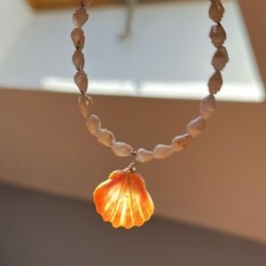 Hawaiian Sunrise Momi Shell Bracelet